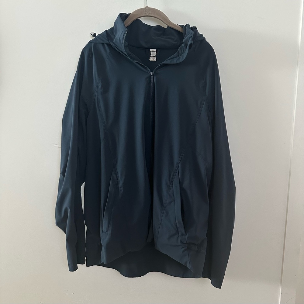Lululemon Dark Teal Hooded Jacket